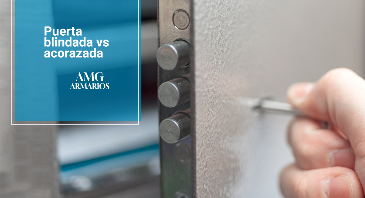 Qué diferencia realmente una puerta blindada de una acorazada